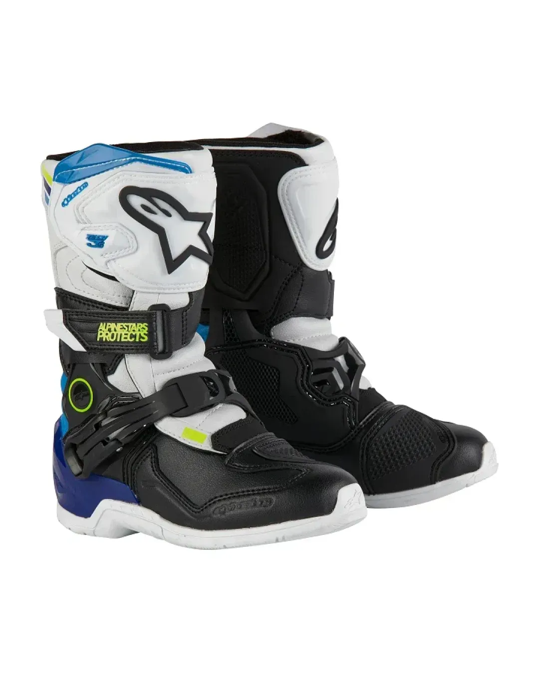Детски мотокрос ботуши ALPINESTARS Tech 3S KIDS WT/BK/B