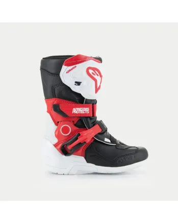 Детски мотокрос ботуши ALPINESTARS Tech 3S KIDS WT/BK/R