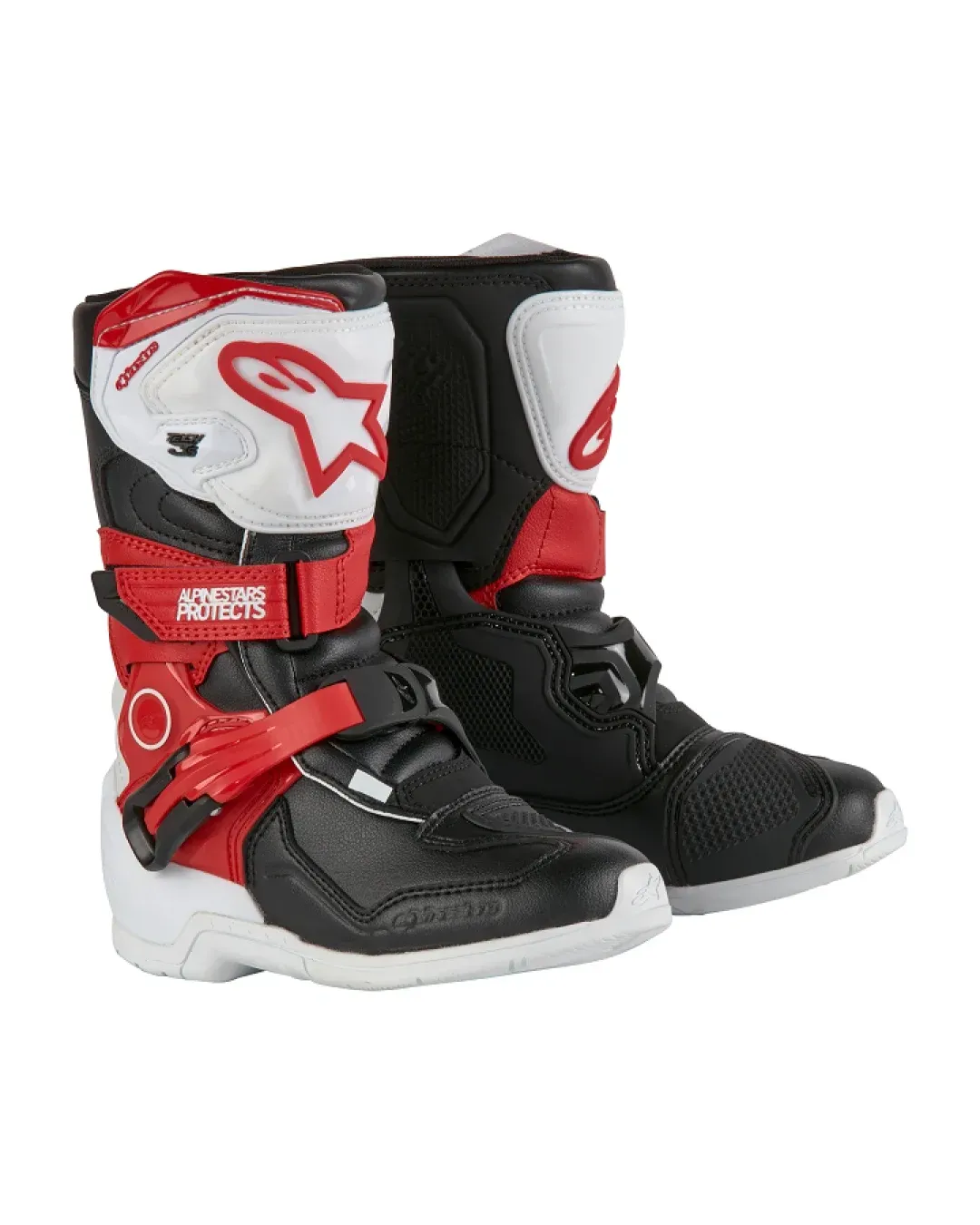 Детски мотокрос ботуши ALPINESTARS Tech 3S KIDS WT/BK/R