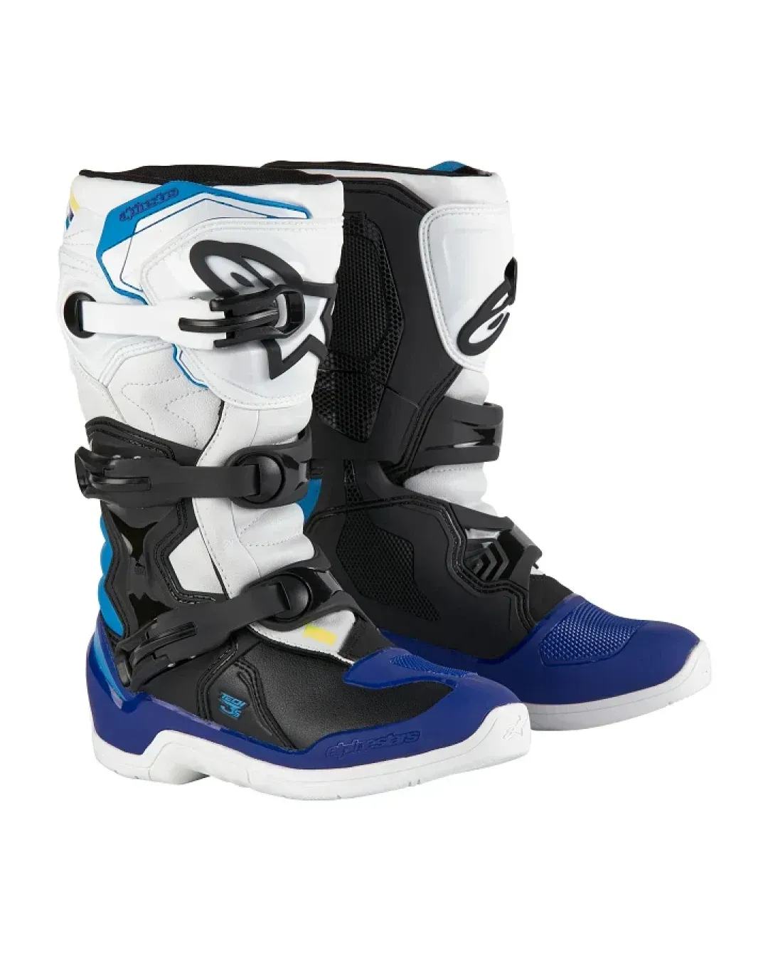Детски мотокрос ботуши ALPINESTARS Tech 3S YTH WT/BK/B