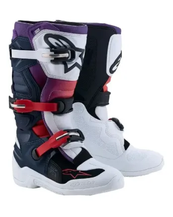 Детски мотокрос ботуши Alpinestars TECH 7S DK BL/WHT/BLK
