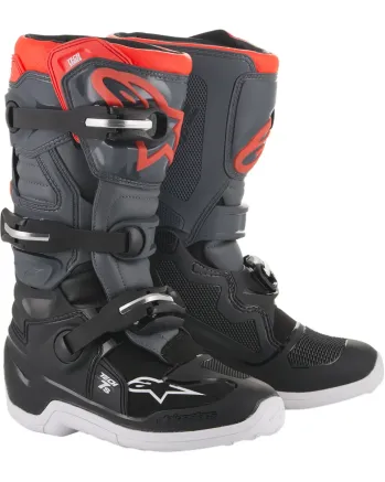 Детски мотокрос ботуши ALPINESTARS Tech 7S Red, Gray, Black