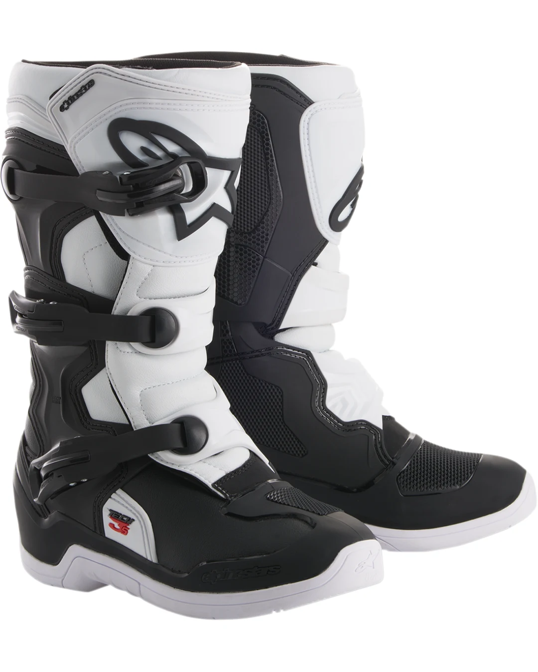 Детски мотокрос ботуши Alpinestars TECH Tech 3S BLACK/WHITE