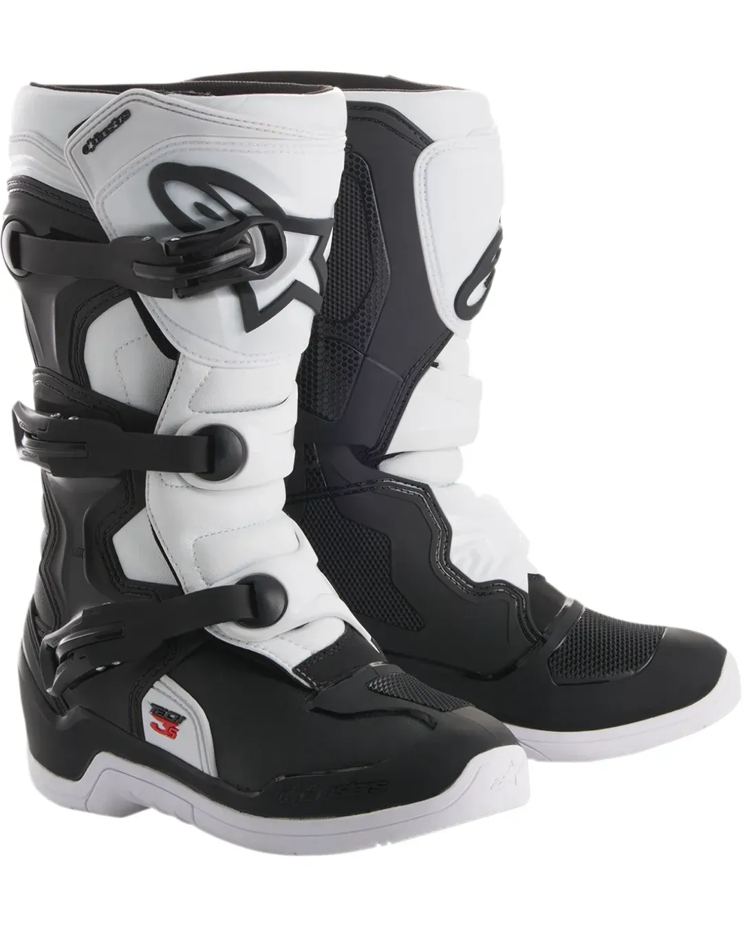 Детски мотокрос ботуши Alpinestars TECH Tech 3S BLACK/WHITE