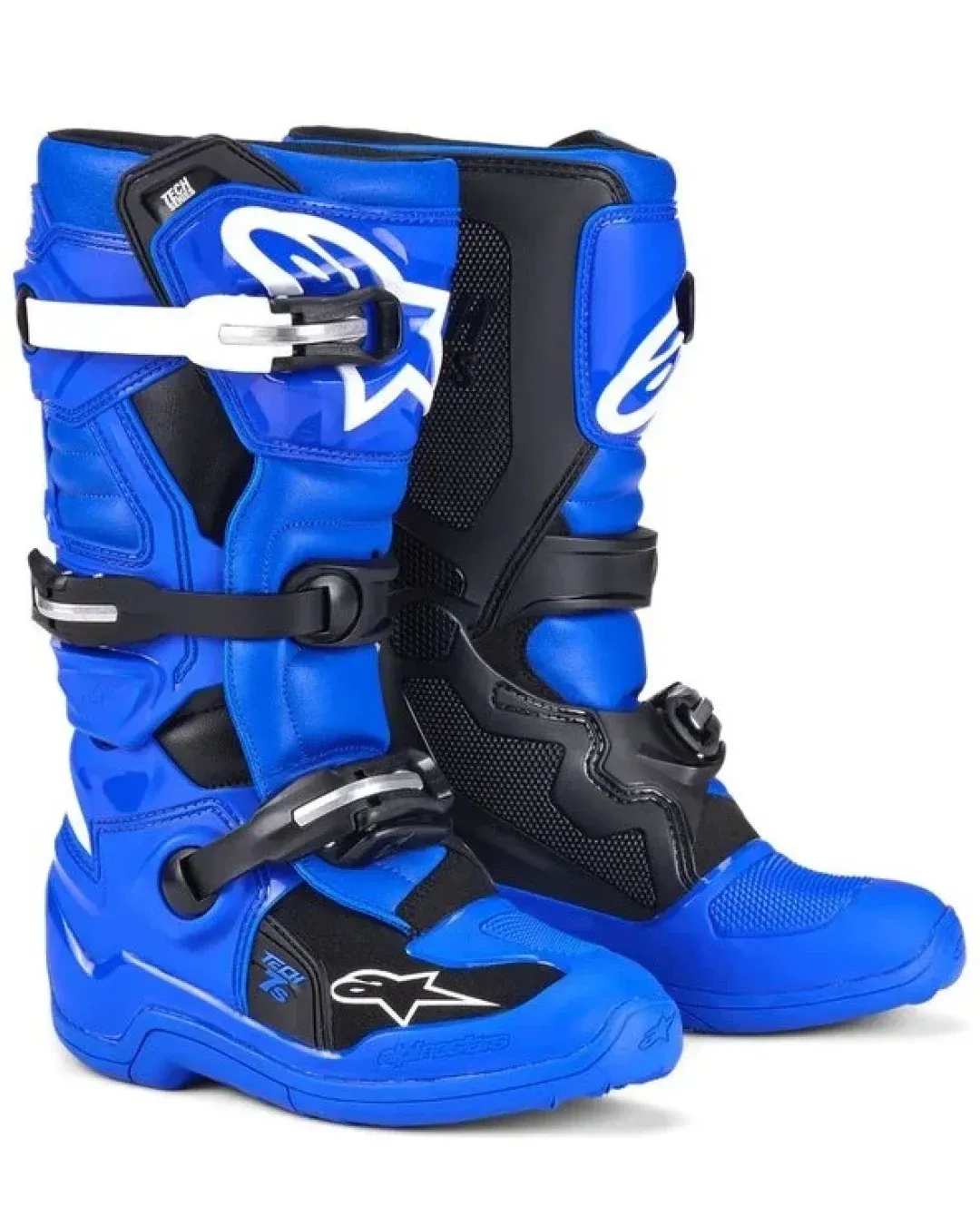 Детски мотокрос ботуши Alpinestars TECH Tech 7S BLUE/BLACK/WHITE
