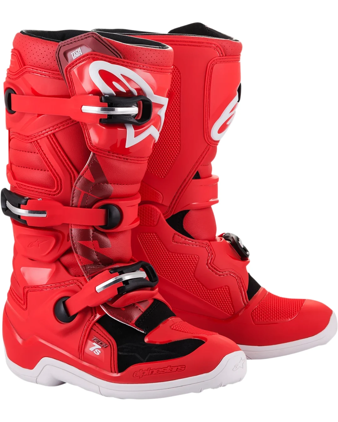 Детски мотокрос ботуши Alpinestars TECH Tech 7S RED
