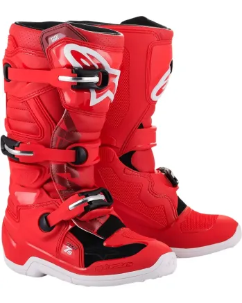Детски мотокрос ботуши Alpinestars TECH Tech 7S RED