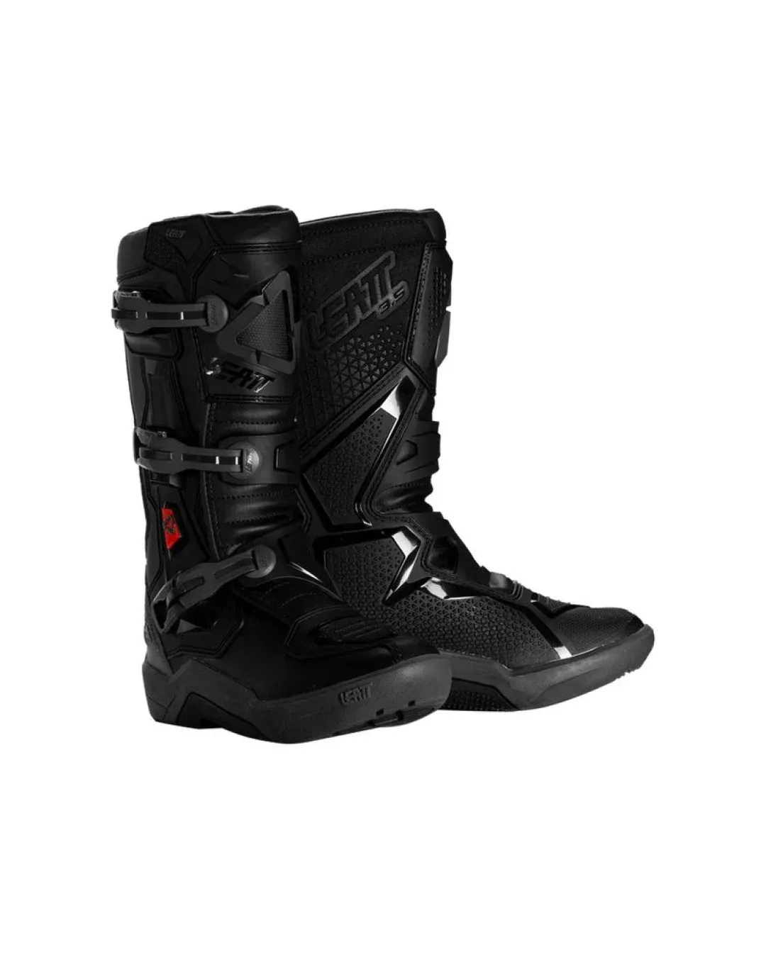 Детски мотокрос ботуши Leatt Moto 3.5 Jr Stealth Black/Grey