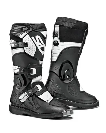 Детски мотокрос ботуши SIDI FLAME BLACK-WHITE