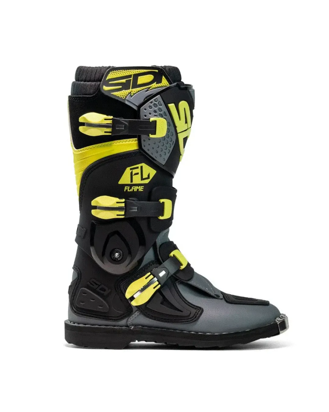 Детски мотокрос ботуши SIDI FLAME GREY/LIME