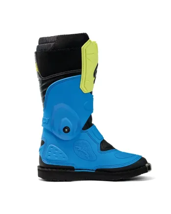 Детски мотокрос ботуши SIDI FLAME LIGHT BLUE/LIME