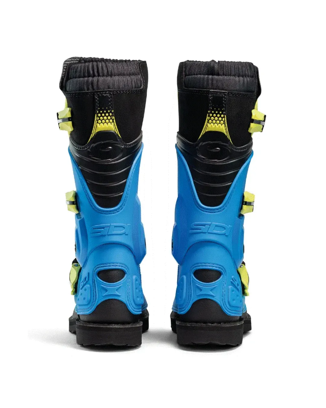 Детски мотокрос ботуши SIDI FLAME LIGHT BLUE/LIME