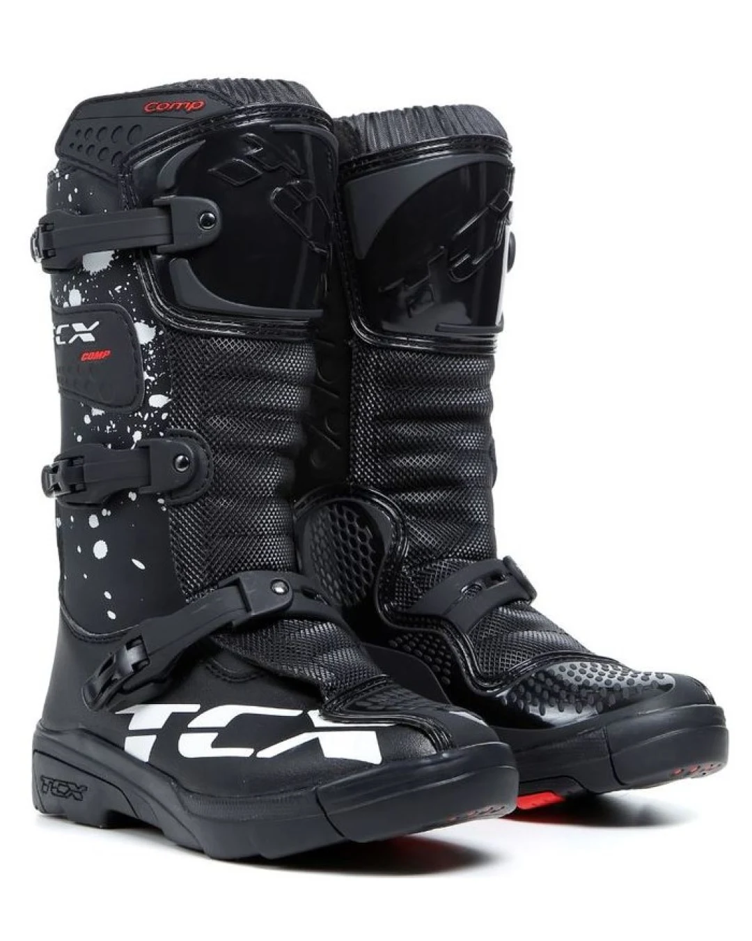 Детски мотокрос ботуши TCX MX Comp-Kid Black/Black/White