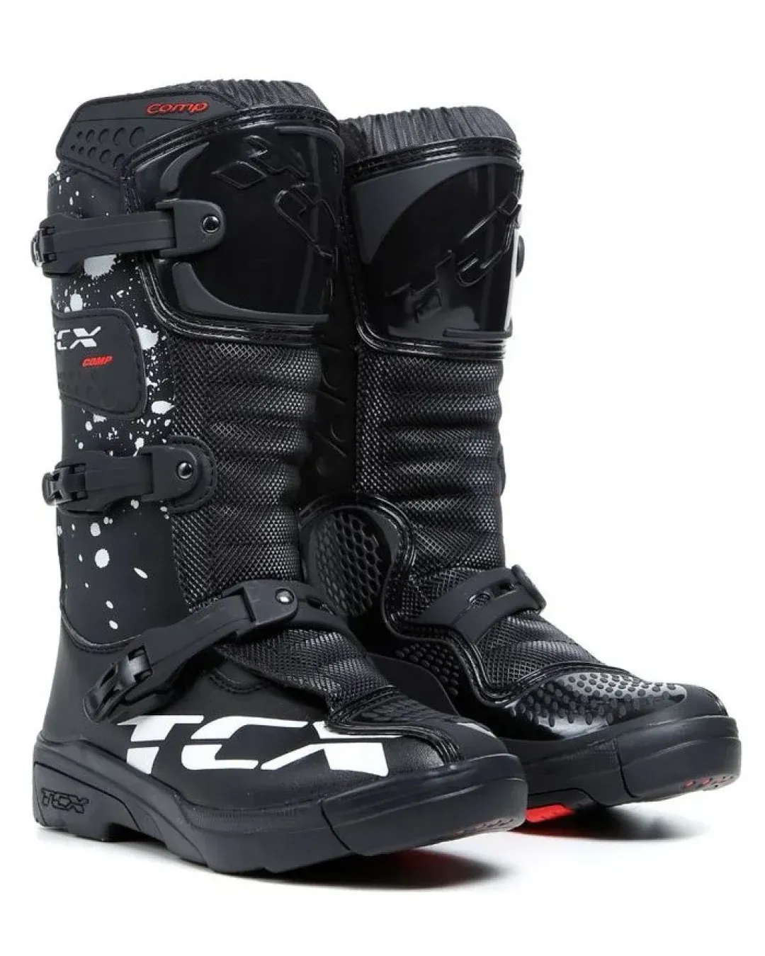 Детски мотокрос ботуши TCX MX Comp-Kid Black/Black/White