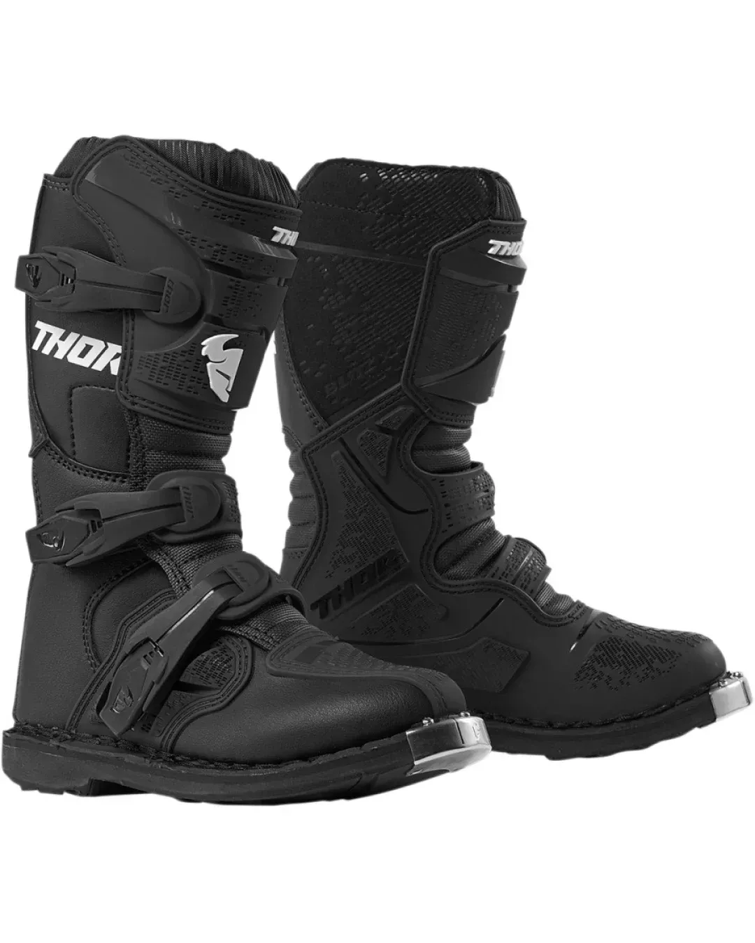 Детски мотокрос ботуши THOR YOUTH BLITZ XP BLACK