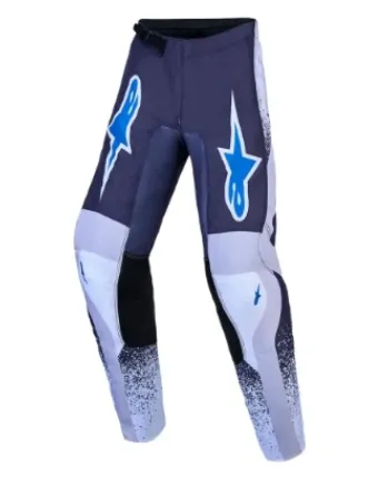Детски мотокрос брич ALPINESTARS FLUID DRAG GRY/LIL/BLU