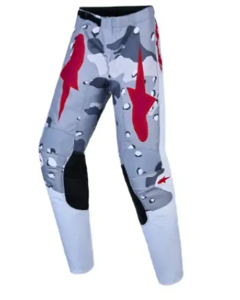 Детски мотокрос брич ALPINESTARS FLUID LONE CAM/WHT/RD