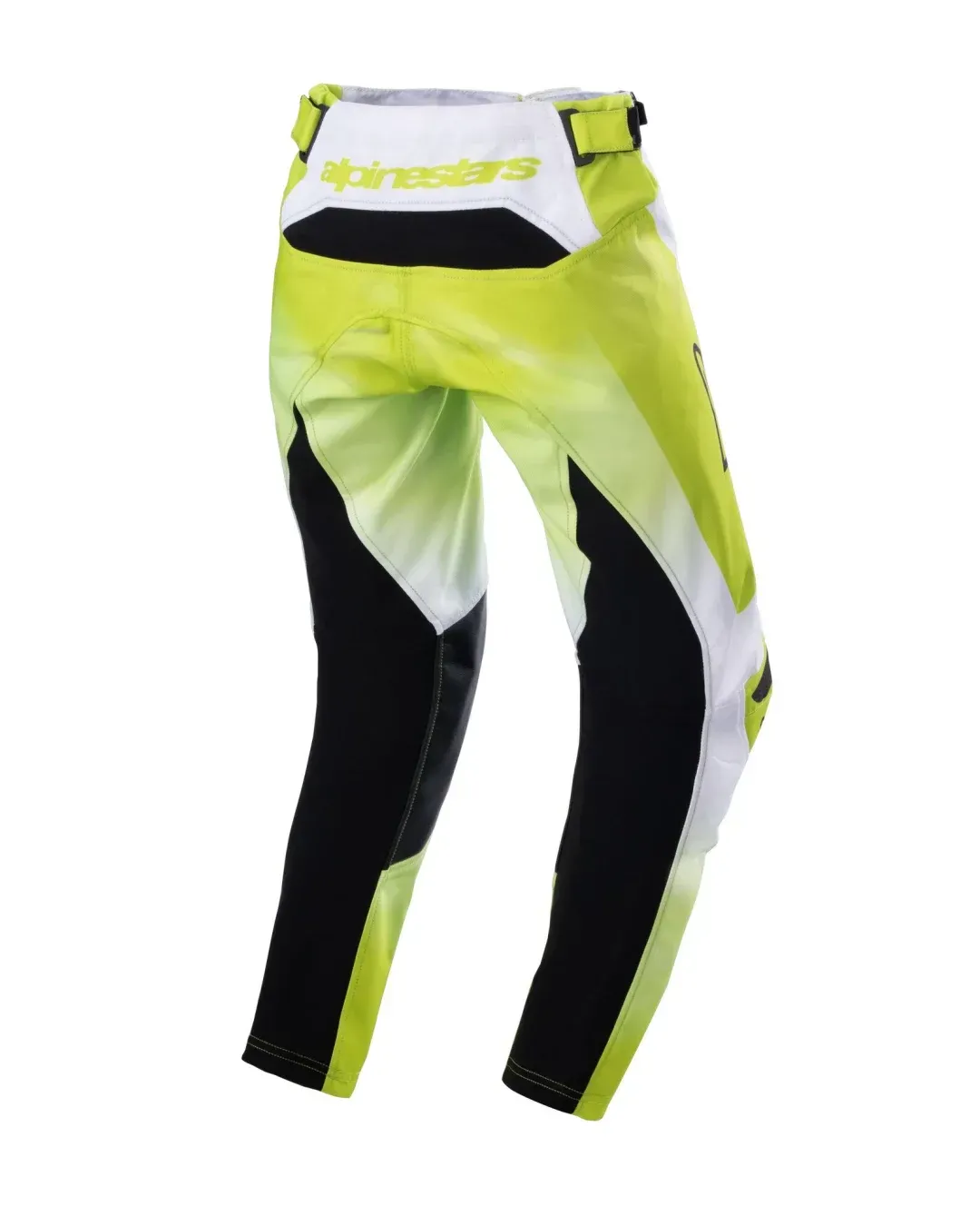 Детски мотокрос брич ALPINESTARS RACER PUSH YELLOW/WHITE