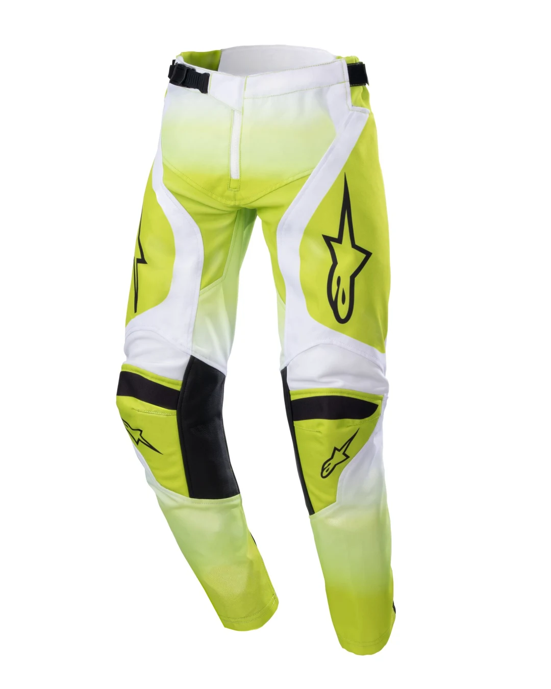 Детски мотокрос брич ALPINESTARS RACER PUSH YELLOW/WHITE