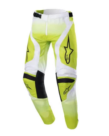 Детски мотокрос брич ALPINESTARS RACER PUSH YELLOW/WHITE