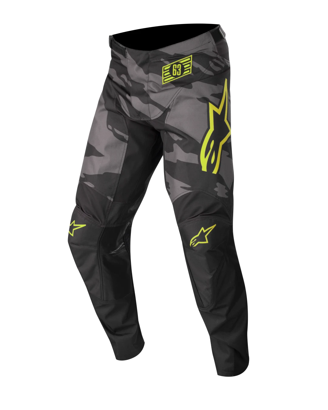 Детски мотокрос брич ALPINESTARS Racer Tactical BLACK/CAMO/YELLOW
