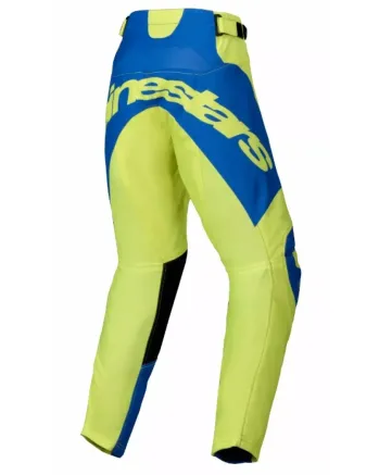Детски мотокрос брич ALPINESTARS RACER VEIL YELLOW/BLUE