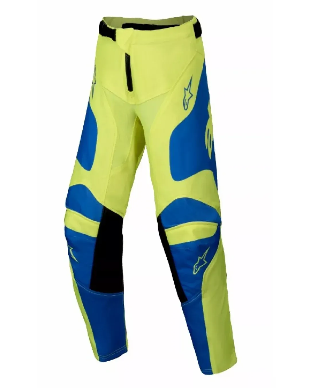 Детски мотокрос брич ALPINESTARS RACER VEIL YELLOW/BLUE