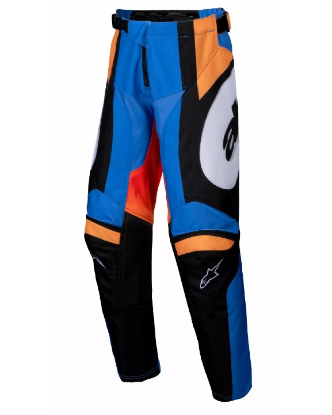Детски мотокрос брич Alpinestars YTH RACER MELT ORANGE/BLUE