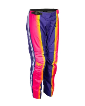 Детски мотокрос брич FLY RACING F-16 Raze- Purple/Red/Yellow