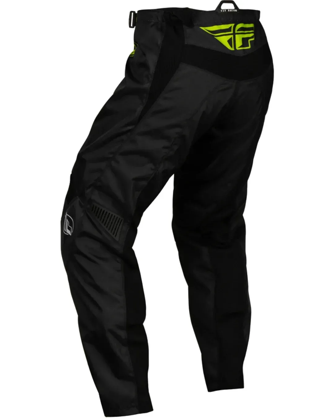 Детски мотокрос брич FLY RACING F-16 Riding- Black/Neon Green/Light Grey