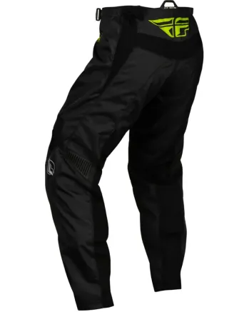 Детски мотокрос брич FLY RACING F-16 Riding- Black/Neon Green/Light Grey