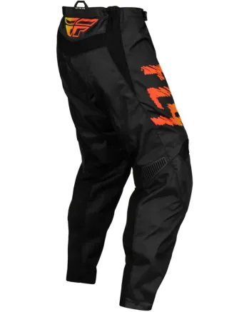 Детски мотокрос брич FLY RACING F-16 Riding- Black/Yellow/Orange