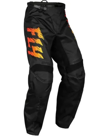 Детски мотокрос брич FLY RACING F-16 Riding- Black/Yellow/Orange