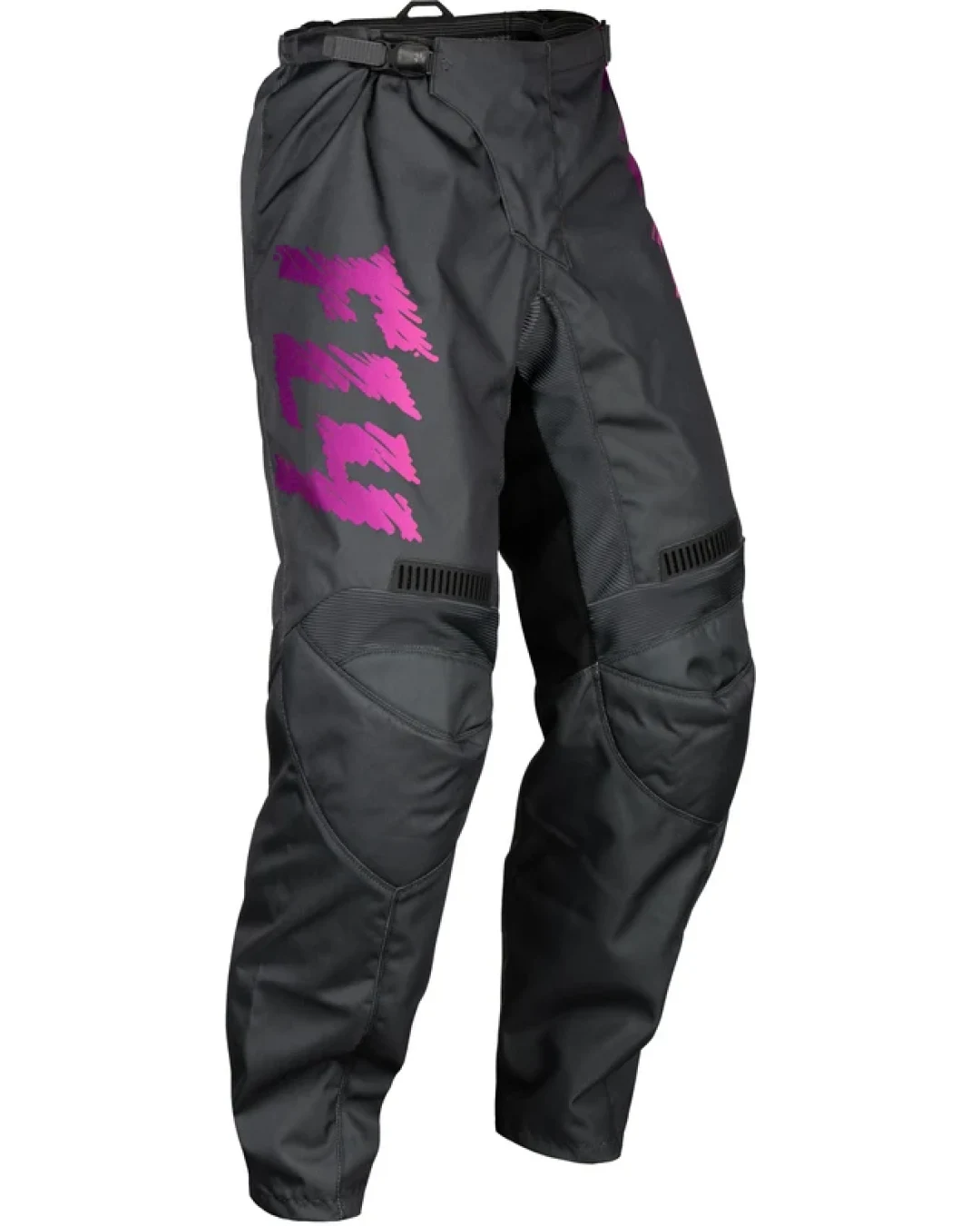 Детски мотокрос брич FLY RACING F-16 Riding- Grey/Charcoal/Pink