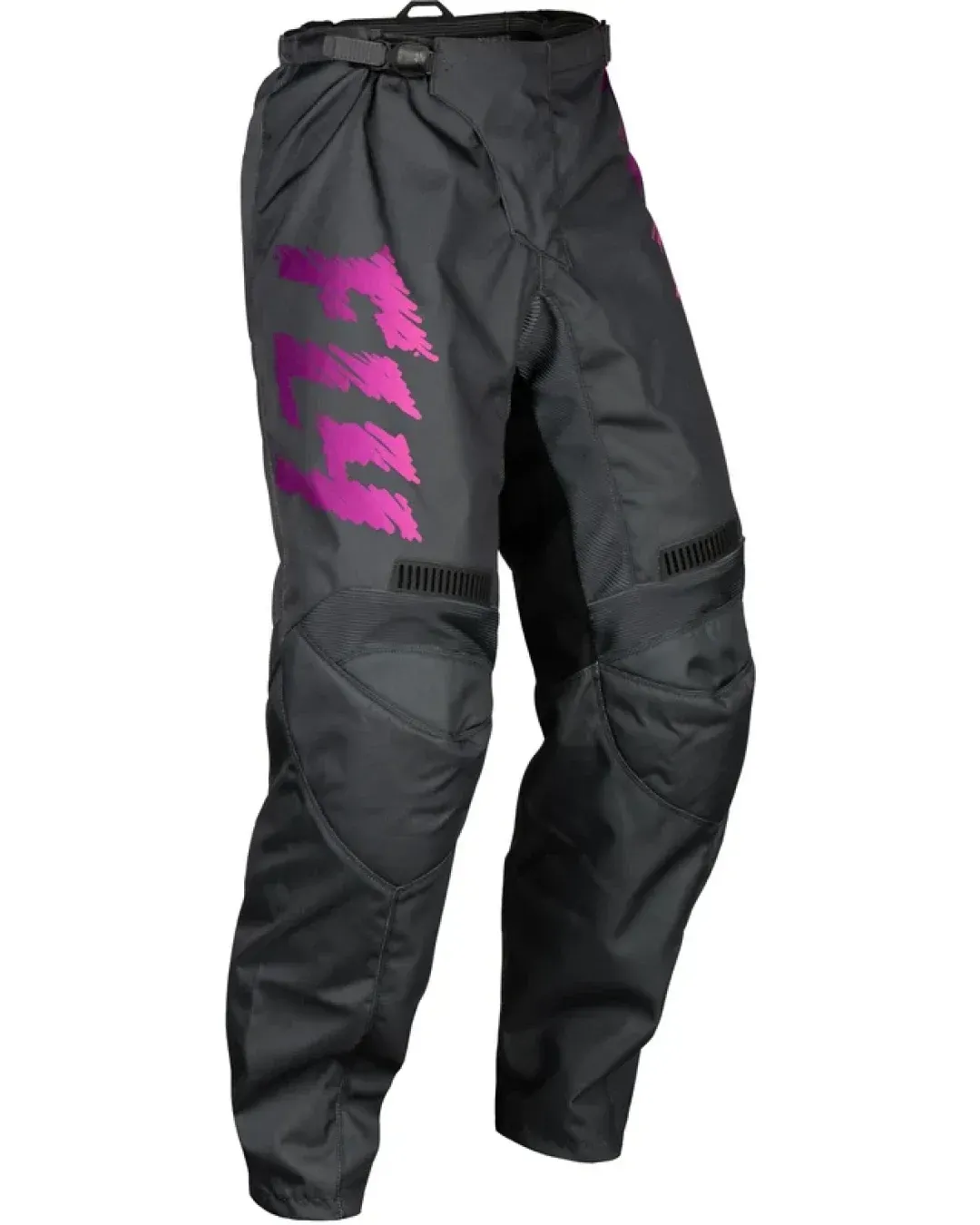 Детски мотокрос брич FLY RACING F-16 Riding- Grey/Charcoal/Pink