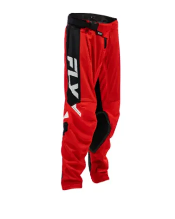 Детски мотокрос брич FLY RACING Kinetic Mesh Youth- Red / Black / White