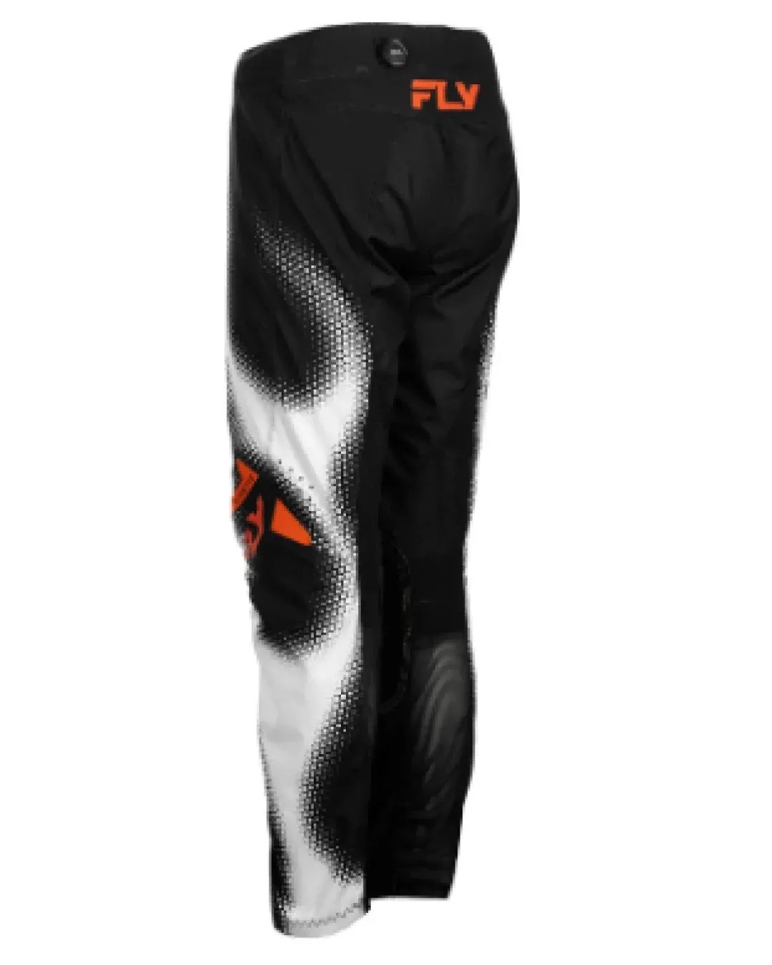 Детски мотокрос брич FLY RACING Kinetic Torch - Black/White/Orange