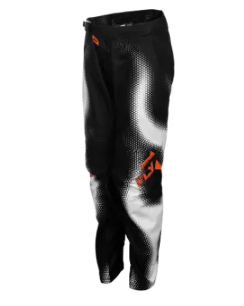 Детски мотокрос брич FLY RACING Kinetic Torch - Black/White/Orange