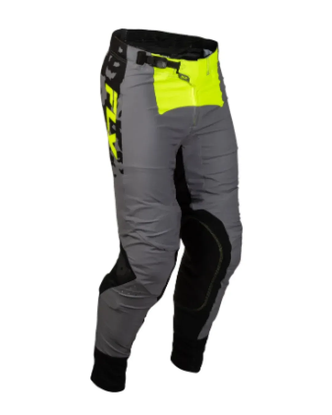 Детски мотокрос брич FLY RACING Lite Flake - Grey/Hi-Vis/Black