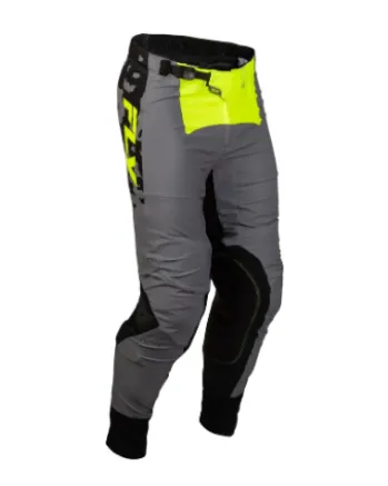 Детски мотокрос брич FLY RACING Lite Flake - Grey/Hi-Vis/Black