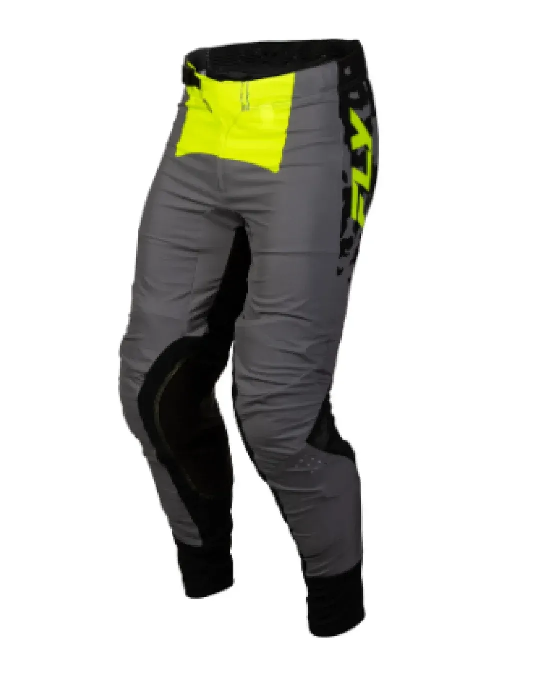 Детски мотокрос брич FLY RACING Lite Flake - Grey/Hi-Vis/Black