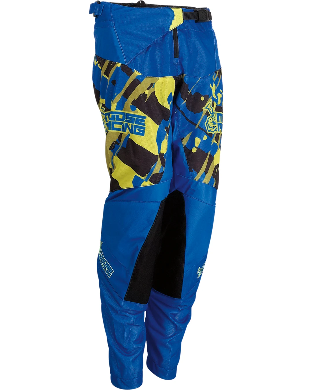 Детски мотокрос брич MOOSE RACING AGROID YOUTH BLUE/HI-VIZ