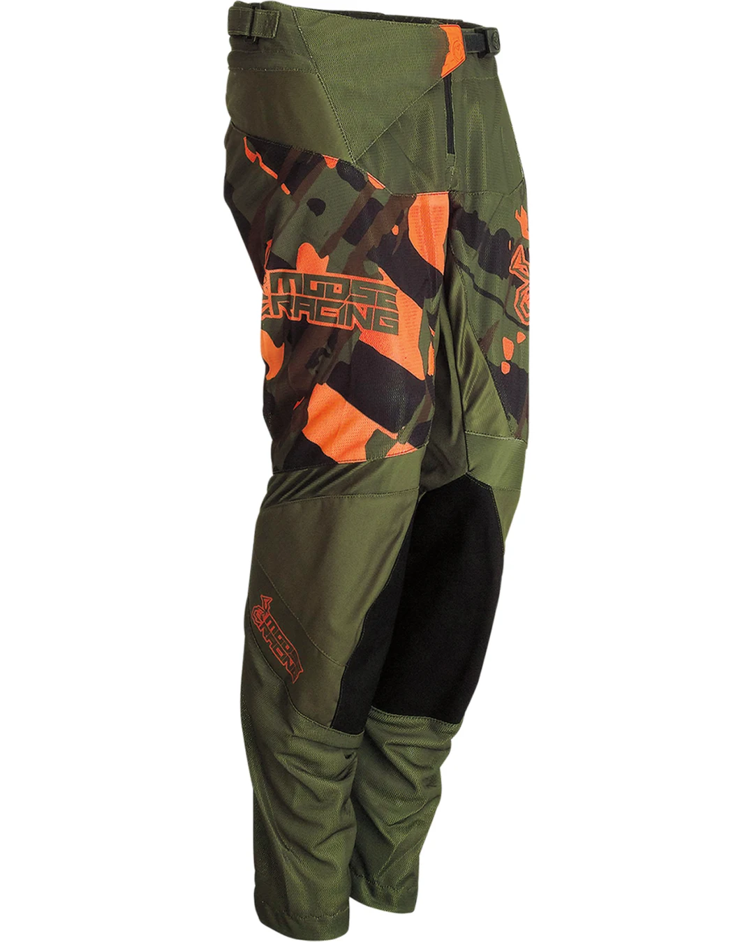 Детски мотокрос брич MOOSE RACING AGROID YOUTH OLIVE/ORANGE