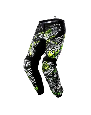 Детски мотокрос брич O'NEAL ELEMENT ATTACK BLACK/HI-VIZ 2020