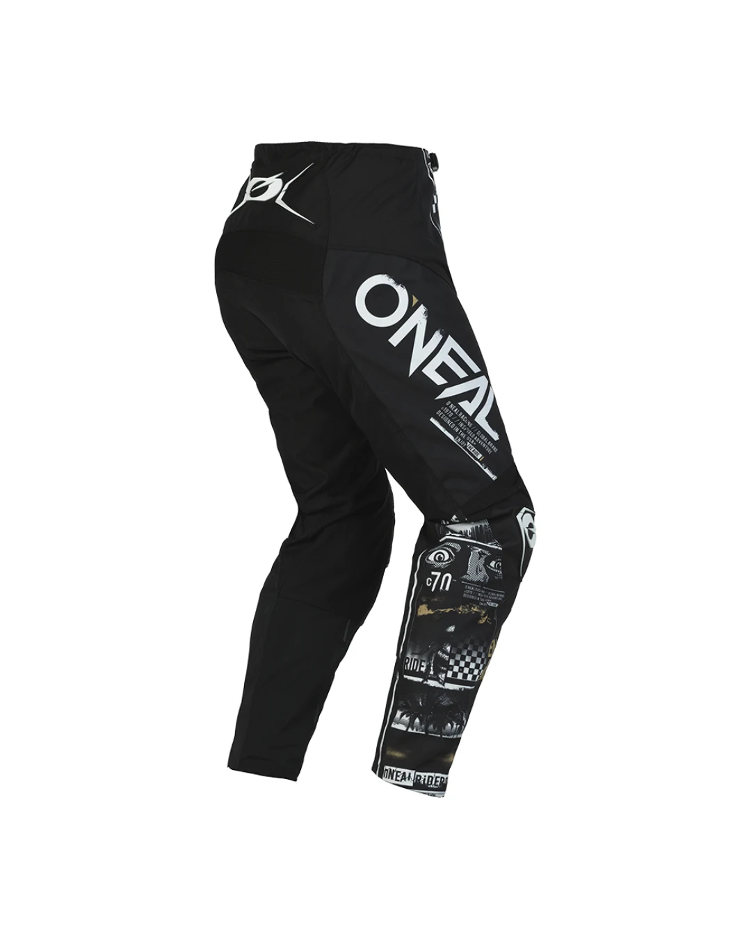 Детски мотокрос брич O'NEAL ELEMENT ATTACK V.23 BLACK/WHITE