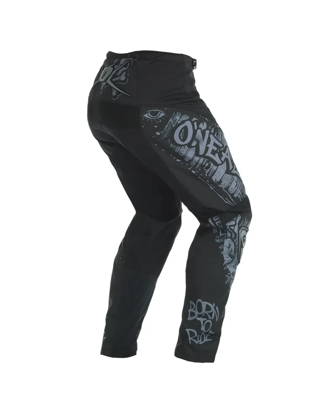 Детски мотокрос брич O'NEAL ELEMENT RANCID BLACK/GRAY V.27
