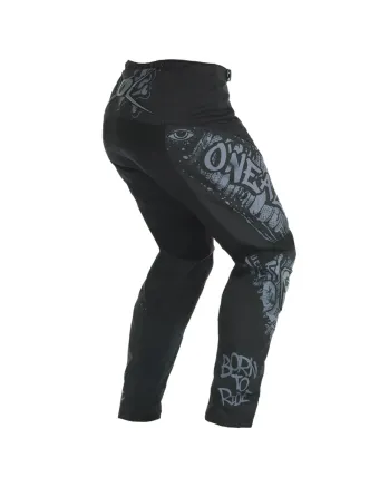Детски мотокрос брич O'NEAL ELEMENT RANCID BLACK/GRAY V.27