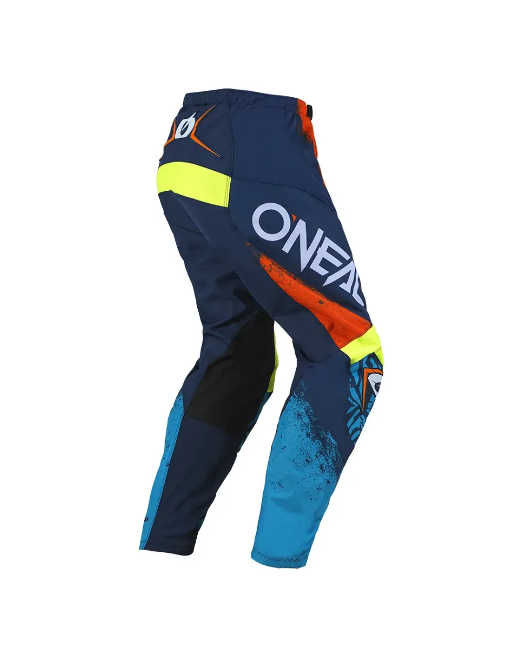 Детски мотокрос брич O'NEAL ELEMENT SHOCKER BLUE/ORANGE V.25