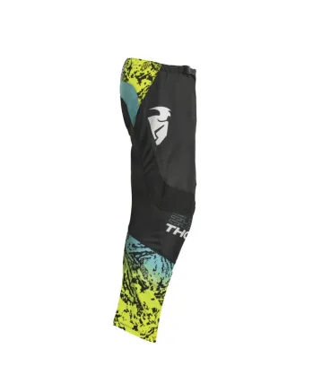 Детски мотокрос брич THOR YOUTH SECTOR ATLAS BLACK/TEAL