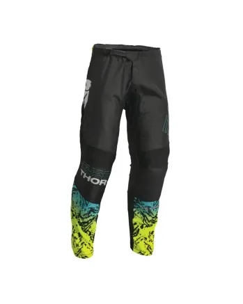 Детски мотокрос брич THOR YOUTH SECTOR ATLAS BLACK/TEAL